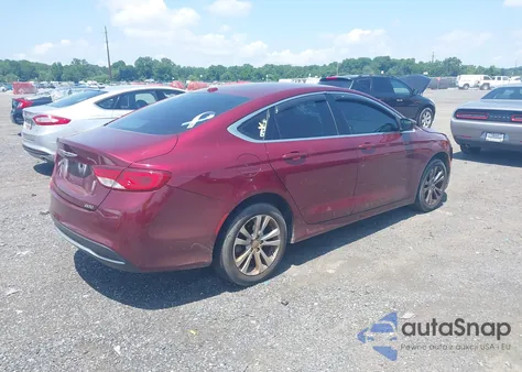 2015 Chrysler 200 Limited z USA, uszkodzony, nr VIN 1C3CCCABXFN663243